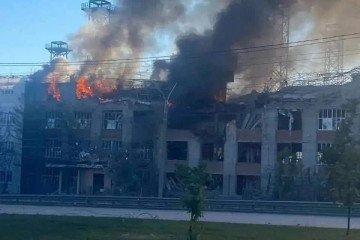 A damaged building at Russia’s VNIIR-Progress plant in Cheboksary following a reported FP-5 Flamingo cruise missile strike on June 10, 2026. (Source: Exilenova+) A damaged building at Russia’s VNIIR-Progress plant in Cheboksary following a reported FP-5 Flamingo cruise missile strike on June 10, 2026. (Source: Exilenova+)