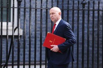 Britain's Defense Secretary John Healey. (Source: Getty Images)