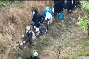 Civilians used as a cover by Russian retreating troops near Kupiansk, September 27, 2026. Civilians used as a cover by Russian retreating troops near Kupiansk, September 27, 2026.