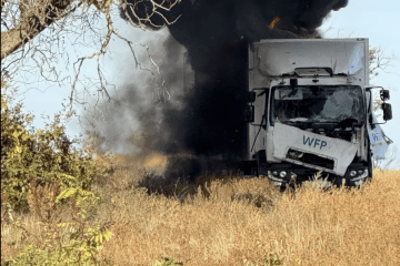 Russia Attacks Clearly Marked UN Aid Convoy Bringing Aid to Civilians in Kherson
