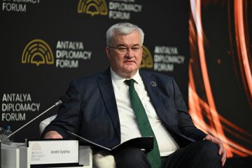 Ukraine’s Foreign Minister Andrii Sybiha attends the Antalya Diplomacy Forum in Antalya, Türkiye, on April 17, 2026. (Source: Getty Images)