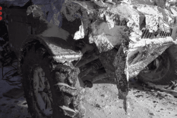Wounded Ukrainian Soldier Survives FPV Strike Thanks to Armored Evacuation Bot