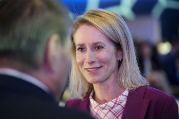 Vice-President of the European Commission, High Representative of the European Union for Foreign Affairs and Security Policy Kaja Kallas prior the start of the Global Gateway Forum 2025 on October 9, 2025 in Brussels, Belgium. (Source: Getty Images)