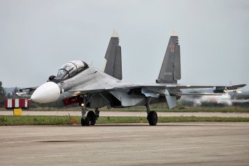 Ukrainian Navy Intercepts Radio Transmission of Russian Su-30SM Crash, Pilots Missing