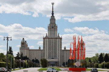 A view of the Moscow State University on May 6, 2025 in Moscow, Russia. (Source: Getty Images) A view of the Moscow State University on May 6, 2025 in Moscow, Russia. (Source: Getty Images)