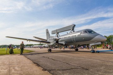 Swedish ASC 890 airborne early warning aircraft. (Photo: Flickr) Swedish ASC 890 airborne early warning aircraft. (Photo: Flickr)
