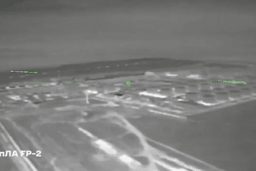 Ukraine Strikes Deep in Crimea—Russian Fuel Depot Ablaze