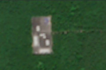 Satellite imagery showing a likely new position of a Russian S-400 air defense system in one of Moscow's parks, June 2026.