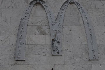 From a Bombed Out McDonalds in Kyiv to the Kharkiv Frontlines: This Week in Ukraine, in Photos