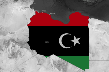 Map showing reported Ukrainian operational sites in western Libya, including Misrata, Mellitah, and Tripoli. (Source: UNITED24 Media/Oleksandr Manukians)