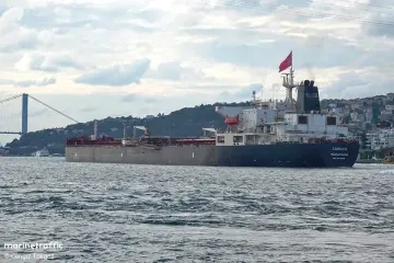 Sanctioned cruide oil tanker Caruzo. Illustrative photo. (Source: War & Sanctions portal)