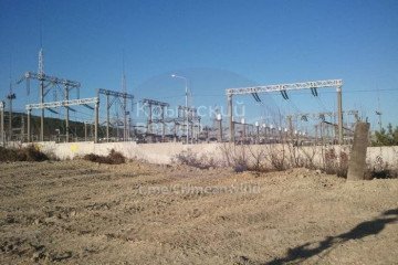 A power substation in Russian-occupied Crimea that was targeted during Ukraine's overnight drone strikes on July 6. (Source: Crimean Wind)