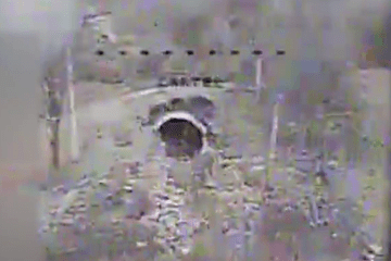 A hydraulic tunnel under one of the roads in the Kharkiv region, where Russian soldiers tried to set up a temporary shelter, January 2025. (Source: 5th BrigadeNGU) A hydraulic tunnel under one of the roads in the Kharkiv region, where Russian soldiers tried to set up a temporary shelter, January 2025. (Source: 5th BrigadeNGU)