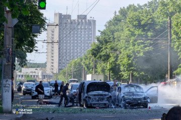 Russian Strike on Sumy Kills Four, Injures 16 Civilians, Including Teen Russian Strike on Sumy Kills Four, Injures 16 Civilians, Including Teen