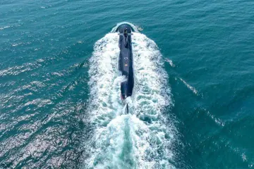 China Sends Submarine to Russia During Joint Naval Exercises for First Time