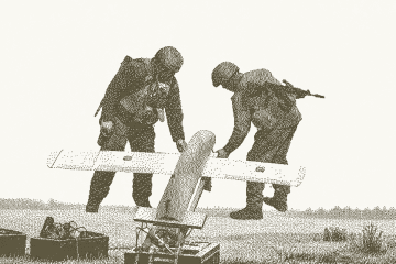 Russian troops preparing an attack drone for launch. (Source: General Staff of the Armed Forces of Ukraine) Russian troops preparing an attack drone for launch. (Source: General Staff of the Armed Forces of Ukraine)