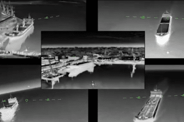 Ukraine’s Unmanned Systems Forces targeted five vessels in temporarily occupied territories. (Source: Robert “Madyar” Brovdi)