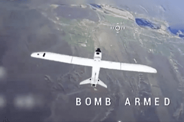 Ukrainian Forces Down $300,000 Russian Merlin-VR Drone in Donetsk Region, Video