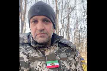 First Iranian Journalist, Kourosh Sehati, Joins Ukraine’s International Legion
