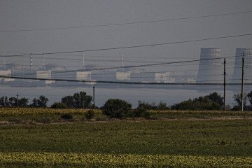 Zaporizhzhia Nuclear Power Plant on August 30, 2022. (Source: Getty Images) Zaporizhzhia Nuclear Power Plant on August 30, 2022. (Source: Getty Images)