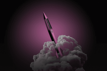 Illustration of Fire Point’s FP-7.x Freyja interceptor missile, developed as part of a European ballistic missile defense project. (Source: UNITED24 Media/Oleksandr Manukians) Illustration of Fire Point’s FP-7.x Freyja interceptor missile, developed as part of a European ballistic missile defense project. (Source: UNITED24 Media/Oleksandr Manukians)