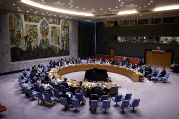 UN Security Council Holds High-Level Session on Ukrainian Detainees Held in Russia The United Nations Security Council holds an emergency meeting on the Ukraine-Russia war in New York, on July 27, 2026. (Source: Getty Images)