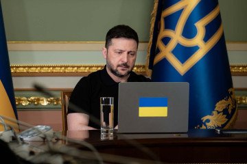 Ukrainian President Volodymyr Zelenskyy during the interview with CNN on March 15, 2026. (Source: Volodymyr Zelenskyy/X)