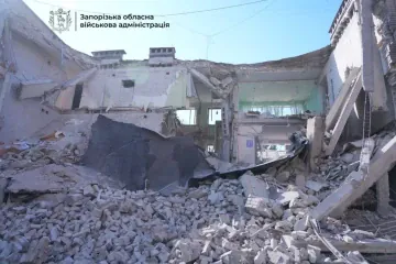 Russian Guided Bomb Strikes Kill 5 and Injure 45 in Kramatorsk and Zaporizhzhia Consequences of the Russian guided bomb strike on Zaporizhzhia, July 10, 2026. (Source: Telegram / Ivan Fedorov)