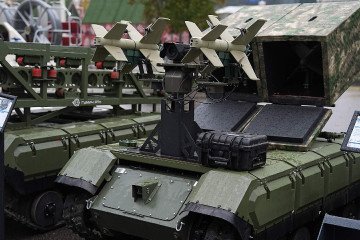 Robotic air defense system Impulse-PVO. (Source: Defense Blog)