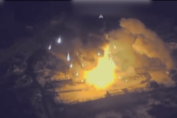 Watch: Ukrainian Troops Destroy Russian Thermobaric Munitions Stockpile