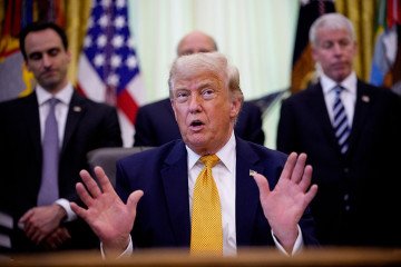 US President Donald Trump speaks during an event in the Oval Office of the White House on June 22, 2026 in Washington, DC. (Source: Getty Images)