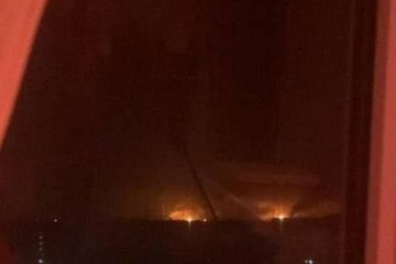 Fires burn in Taganrog following an overnight missile attack on September 15, 2026. (Source: Exilenova+) Fires burn in Taganrog following an overnight missile attack on September 15, 2026. (Source: Exilenova+)