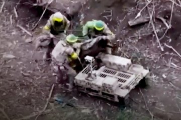 Los robots terrestres de Ucrania ya están en la "Kill Zone"