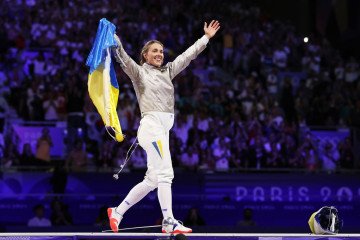 Olha Kharlan Wins Ukraine’s First Gold in Women’s Sabre Fencing
