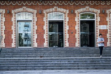 A view of the Goethe-Institut building in Moscow, Russia on September 4, 2026. (Source: Getty Images)