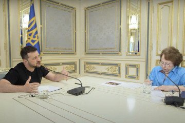 Zelenskyy: The “Grain Corridor” Model Could Be the Answer to Negotiations with Russia