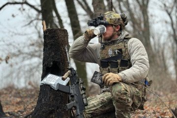 How Do You Take Your Morning Coffee? In Ukraine, It’s Brewed Under Russian Fire