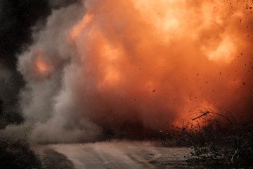 Ukraine’s New US Weapons That Strike Russian Troops from Below