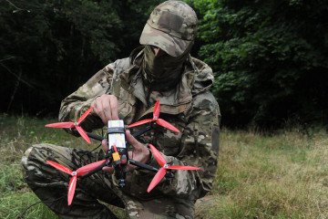 Russian FPV Drone Allegedly Reaches Zaporizhzhia for the First Time