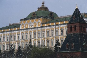 Grand Kremlin palace, Moscow, Russia. (Source: Getty Images)
