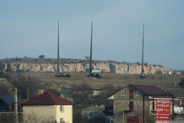 Russian Murmansk-BN electronic warfare station. Russian Murmansk-BN electronic warfare station.