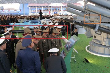Suspected Russian Anti-Submarine Missiles Spotted on North Korea’s New Destroyer