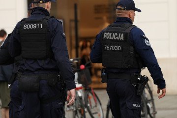 Polish police. Illustrative image. (Source: Getty Images)