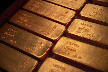 A view of the production of silver granules and gold ingots in Krasnoyarsk, Russia on June 16, 2026. (Source: Getty Images)