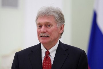Kremlin spokesman Dmitry Peskov attends a meeting of Russian President with Palestinian President at the Kremlin in Moscow on January 22, 2026. (Photo: Getty Images)