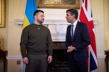 UK PM Rishi Sunak To Announce Largest-Ever Military Aid Package to Ukraine
