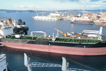 Chariot Tide in Yalova, Turkey, on October 5, 2025. (Source: VesselFinder)