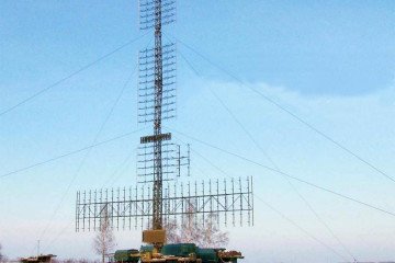 Russian Nebo-U radar station. Russian Nebo-U radar station.
