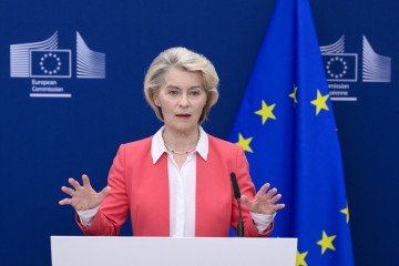 European Union Leadership Reaffirms Support for Ukraine Following Government Reshuffle European Commission President Ursula von der Leyen. (Source: Getty Images)