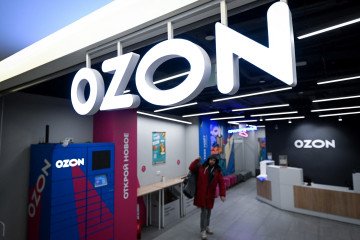 A view of a pickup point of Russia's online retailer Ozon in Moscow on March 16, 2023. (Source: Getty Images) A view of a pickup point of Russia's online retailer Ozon in Moscow on March 16, 2023. (Source: Getty Images)